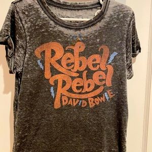 Rebel Rebel David Bowie Graphic Tee